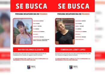 Buscan a dos adolescentes desaparecidas en Posadas