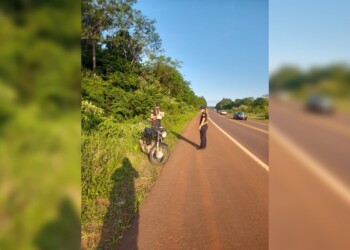 Accidente en la Ruta Nacional 14: dos personas heridas tras despistar con una moto