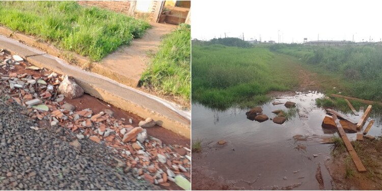 DETERIORO. El estado de las calles es solamente una de las problemáticas expuesta por los vecinos.