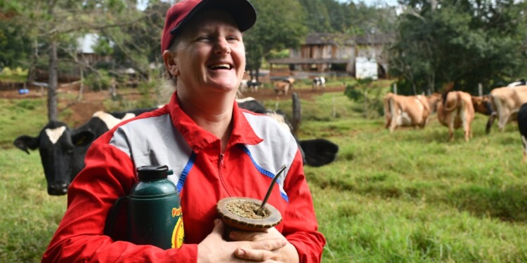 PROTAGONISTAS. Las mujeres serán reconocidas por su trabajo en la chacra.