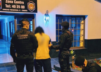 Oberá: detuvieron a un hombre que amenazaba con un cuchillo a personas en la vía pública