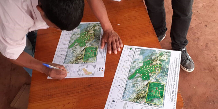 RELEVAMIENTO TERRITORIAL. Se avanzará sobre las 15 comunidades pendientes de carpeta técnica.