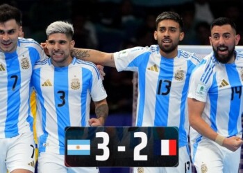 Argentina eliminó a Francia y es finalista del Mundial de Futsal: enfrentará a Brasil