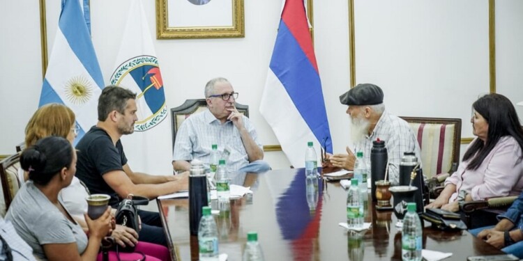 ESCUCHA. El Gobernador escuchó los pedidos de los productores que atravesaron un año con muchas dificultades