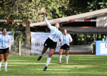 Mundial de Faustball en Misiones: una de cal y una de arena en el debut argentino