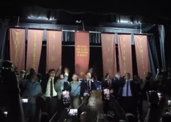 El “Gordo Dan” presentó “el brazo armado” de La Libertad Avanza