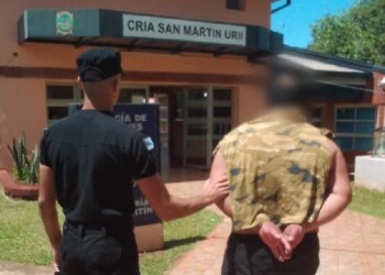 San Martín: Lo detuvieron por amenazar de muerte a su mujer con una masa de albañil