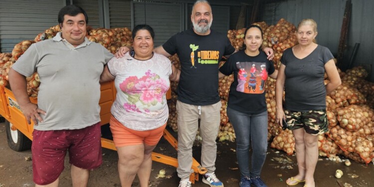 APTAS PARA CONSUMO. Las hortalizas recuperadas perdieron su valor comercial, pero son de primera calidad.