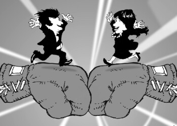 Pasa lo de siempre: Ella y él