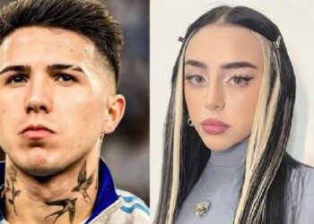 Enzo Fernández estaría de novio con la cantante Nicki Nicole