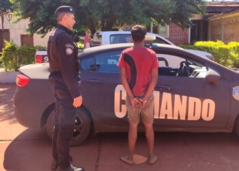 Joven fue detenido por insultar y realizar gestos obscenos en la vía pública