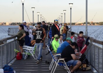 La juntada en la costanera reunió a 204 pescadores