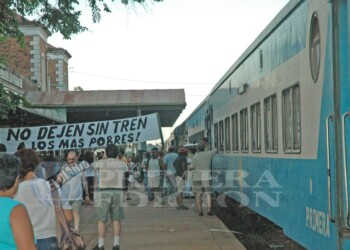 Un viaje al pasado: la estación de trenes de Posadas y el “Gran Capitán” en fotos
