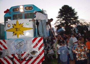 Un viaje al pasado: la estación de trenes de Posadas y el “Gran Capitán” en fotos
