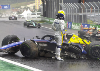 El contrapunto entre Colapinto y el ingeniero de Williams por los neumáticos