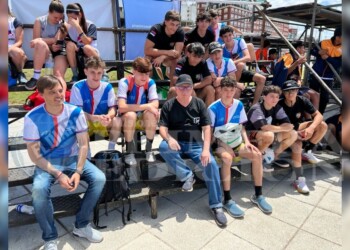 Passalacqua visita a la delegación misionera en los Juegos Evita 2024