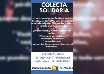 Posadas: una familia perdió todo en un incendio y pide ayuda a la comunidad