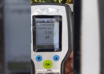 En Misiones, un conductor “rompió” el alcoholímetro