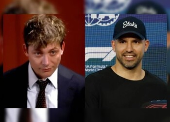 El Kun Agüero visitó a Santiago Caputo en la Casa Rosada