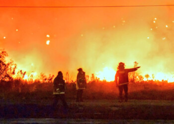 Los responsables del incendio intencional en el acceso oeste pagarán el costo del operativo