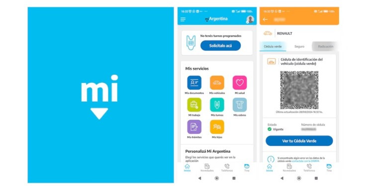 La nueva cédula azul que autoriza a un conductor adicional debía entrar en vigencia en mayo a través de la app Mi Argentina.