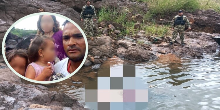 A 70 KILÓMETROS DE SU HOGAR. Los efectivos paraguayos en el lugar del hallazgo de los cuerpos ayer pasadas las 15