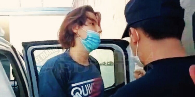 ABRIL 2021. Santiago Negrete detenido y llevado a indagatoria ante el juez Monte.