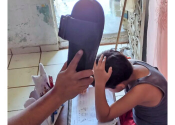 Golpeó a su hijo con una ojota y ahora estará preso por más de un año