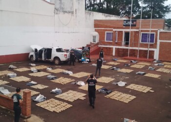 Incautaron en Misiones casi una tonelada de marihuana valuada en más de $242 millones