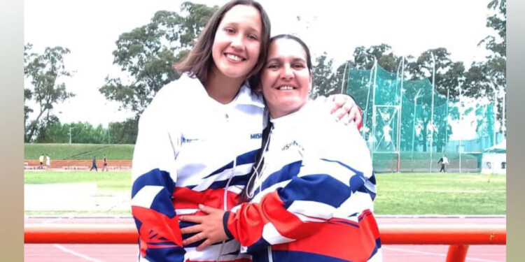 PODIO. En sus primeros Evita, Priscila se volvió con la medalla de plata.