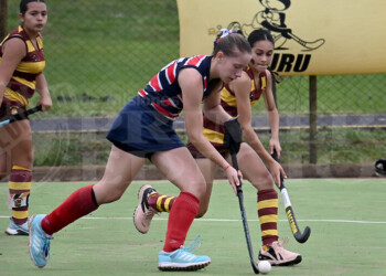 Hockey: el mal tiempo no paró a las peques