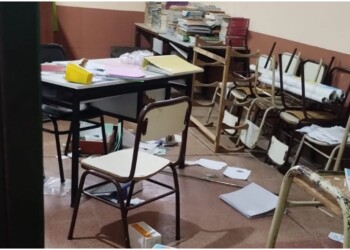 Delincuentes ingresaron al CEP 6: “Rompieron todo lo que pudieron”