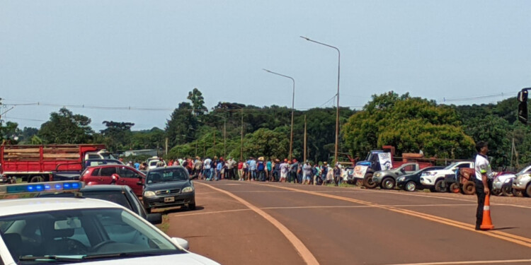 Como ocurrió la semana pasada, yerbateros profundizan el reclamo. (Foto de Archivo/ilustrativa).