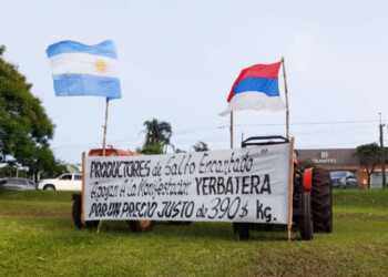 Comenzaron las concentraciones de yerbateros por precio justo