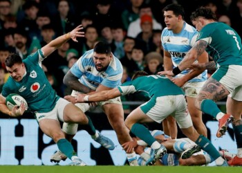 Rugby: los Pumas dieron batalla pero cayeron ante Irlanda