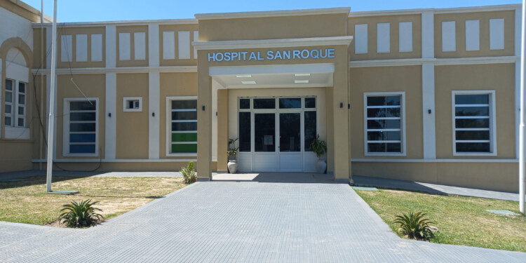La menor recibió atención en el hospital de San Roque