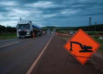 Restringen la circulación en la ruta 105 por obras de Vialidad