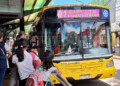 Usuarios del transporte público molestos por el sorpresivo paro