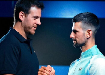 Del Potro se despide ante el público argentino con una exhibición ante Djokovic