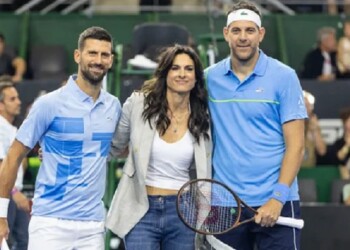 En su despedida del tenis: Juan Martín Del Potro le ganó a Djokovic y emocionó al público