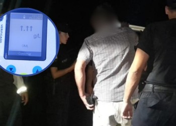 Detuvieron a un conductor que superó el máximo del alcoholímetro en Eldorado