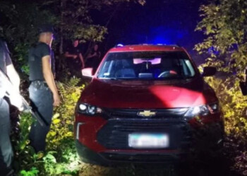Hallaron la camioneta robada a mano armada cerca de El Soberbio