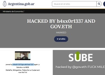 “Mi Argentina” y otras plataformas sufrieron un ciberataque donde dejaron mensajes contra Javier Milei