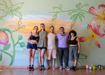 Empatía, muralismo y cultura en el Hospital Baliña de Posadas