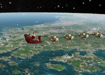 Santa Tracker, la app gratuita para que los más chicos sigan en tiempo real el recorrido de Papá Noel
