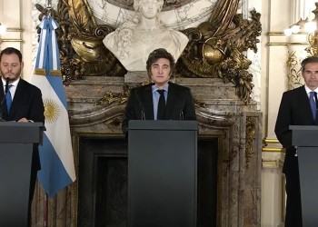 Javier Milei presentó el Plan Nuclear Argentino
