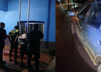 Chocaron, golpearon al conductor y luego atacaron también a un policía