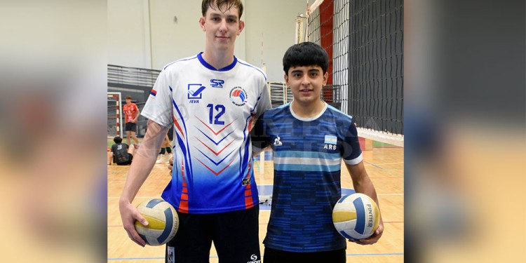 EN LA PRÁCTICA. Leandro (izq.) y Walter (der.), el sábado en el CePARD.