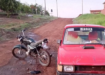 Motociclista falleció tras quedar atrapado debajo de un auto