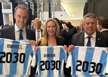 Karina Milei y una foto con el Chiqui Tapia: ¿una tregua entre el Gobierno y la AFA?